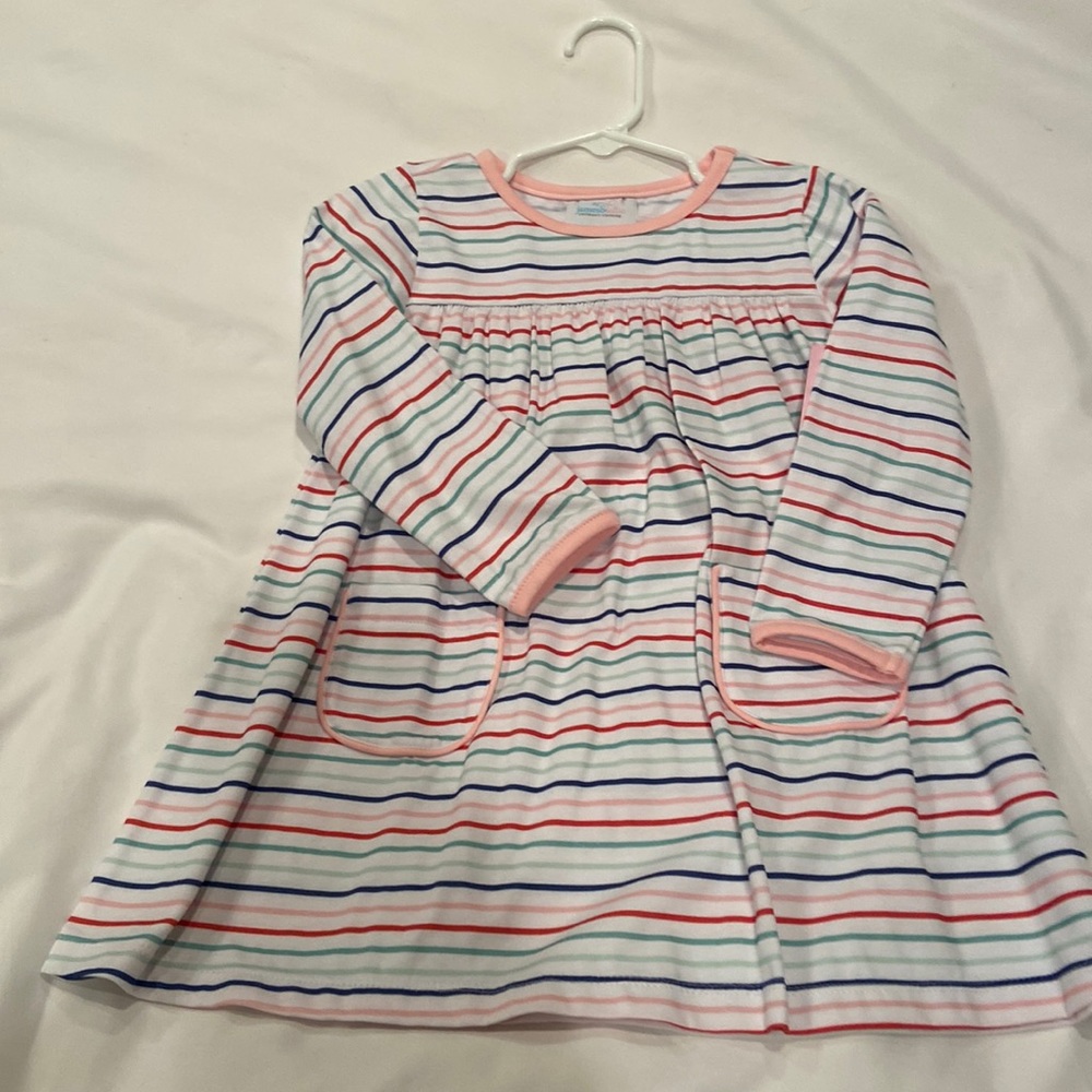 James and Lottie striped dress
